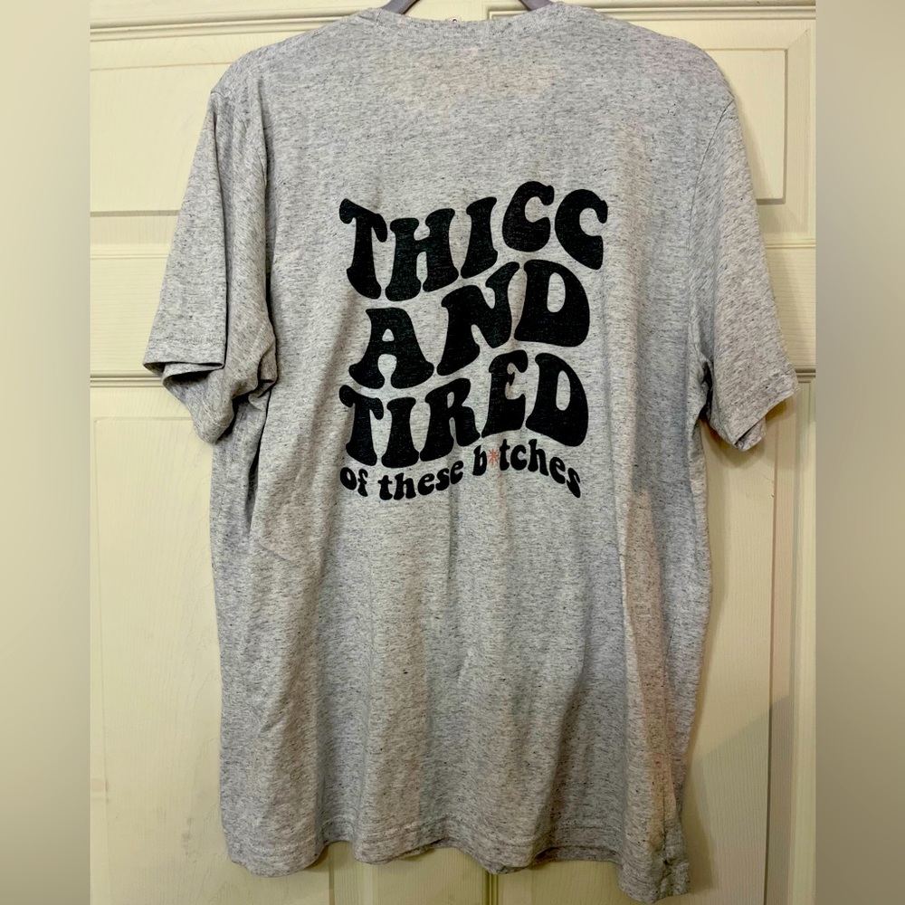 Bella canvas XL T-shirt.